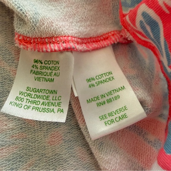 Lilly Pulitzer Skipper Popover Pink Sun Ray Summer Siren Pullover - Picture 8 of 9